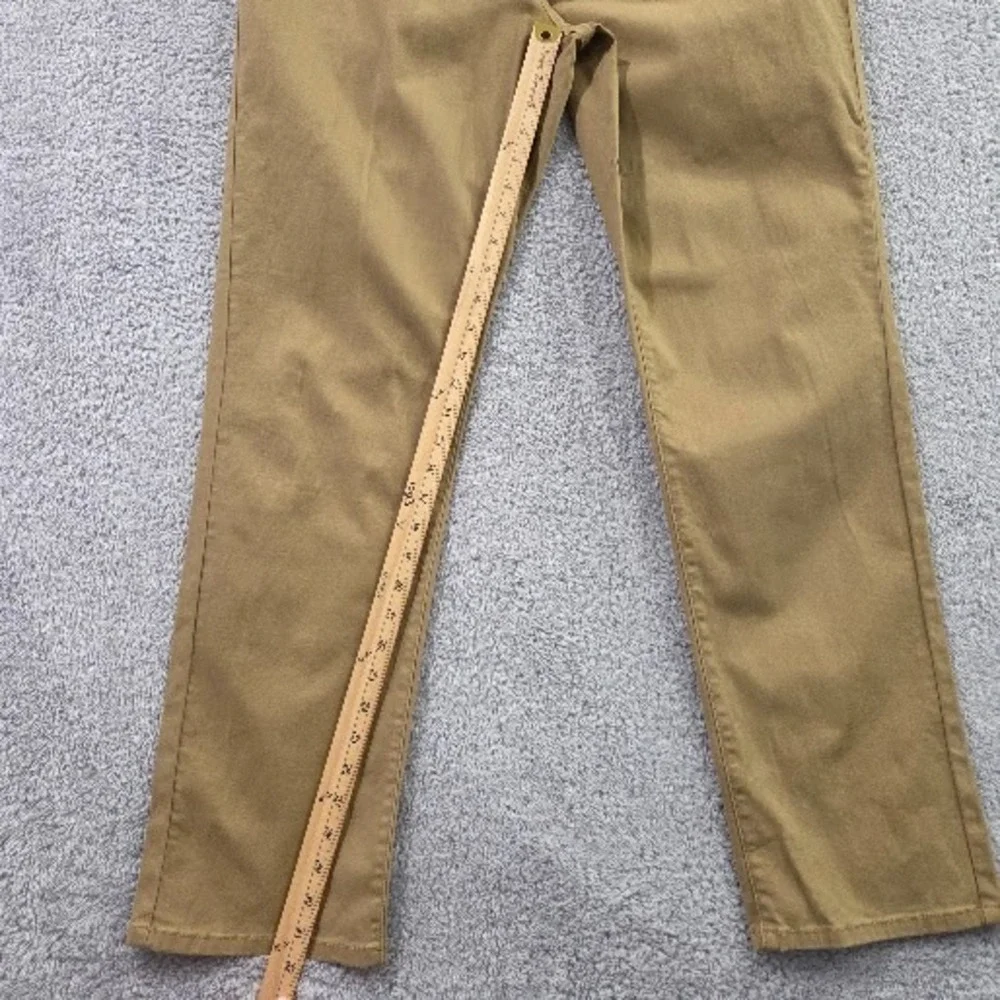 Original Penguin Men's Slim Fit Stretch Twill Chino Pants 36x32 Kelp Tan NWT